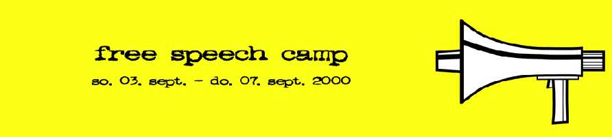 FREE SPEECH CAMP