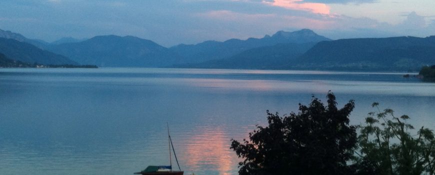 Attersee Abend Attersee