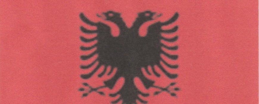 Flagge Albaniens Flagge Albaniens