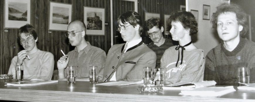 Gruppe 84-Sven Daubenmerkl,Rolf Hannes Kornfelder, Thomas Schlager-Weidinger,Andreas Schwarz, Sue Moser, Michael Trummer