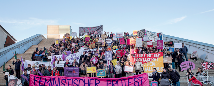 Feminismus und Krawall // Foto: Violetta Wakolbinger