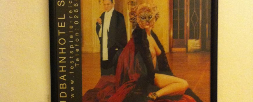 Plakat Marienhof Plakat im Hotel Marienhof