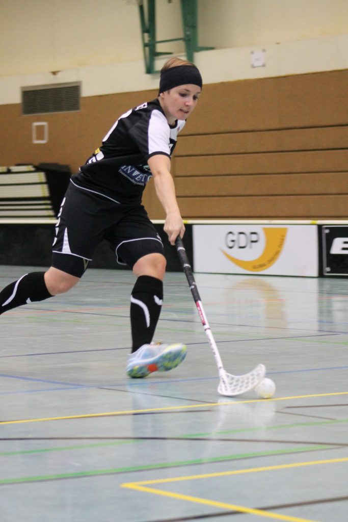 Floor Ball in action