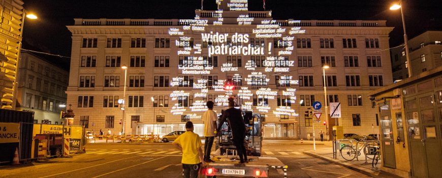 niemand guerilla tour durch wien / Foto: Tiana Wirth