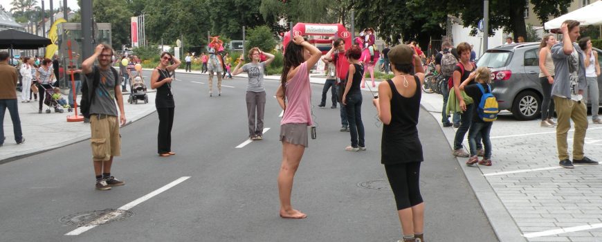 Radioballett beim Pflasterspektakel