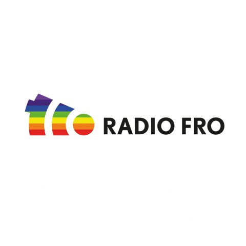 FRO Logo in Regenbogenfarben. (C) Tina Weinberger