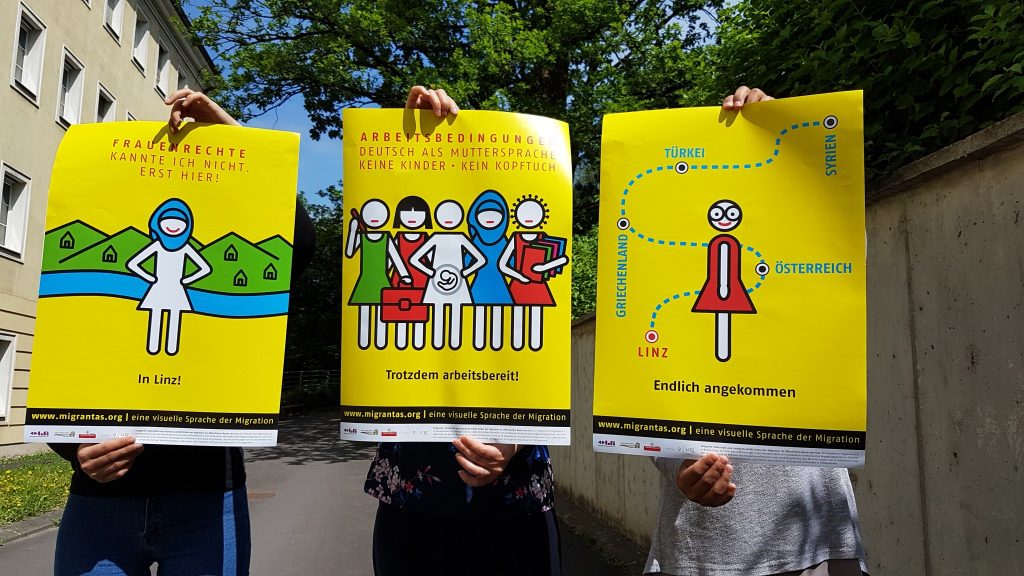 migrants piktogramme