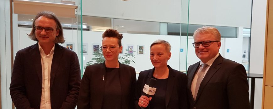 20191219_112352 Julius Stieber, Eva Schobesberger, Gaby Keplinger und Klaus Luger