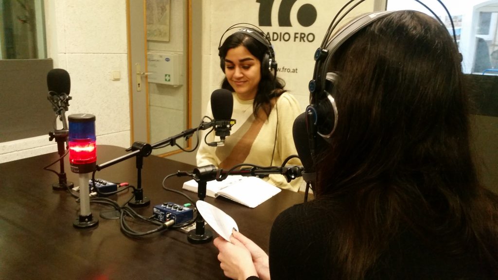 Lehrredaktion 2019, LIVE Diskussion, Mahatab Adriana Azarpay