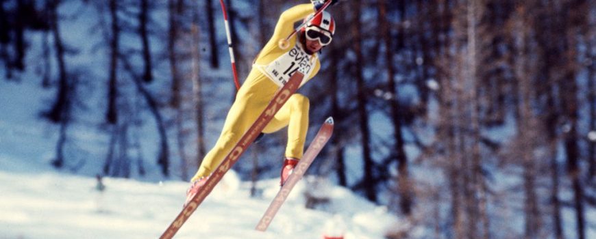 Franz Klammer auf seiner Fahrt zu Gold (Foto: pinterest.at) Franz Klammer auf seiner Fahrt zu Gold (Foto: pinterest.at)