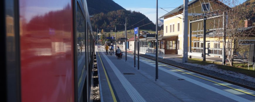 DSC02165 Bahnhof Kainisch nach Umbau, 30.10.2021