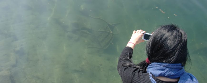 Auf der Donauinsel mit Sara Ventroni