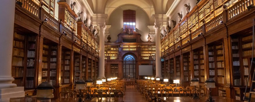 Laura Bassi, erte Professorin, Bibliothek Bologna Bild: Bibliothek Bologna ©Doug Davey on flickr.com