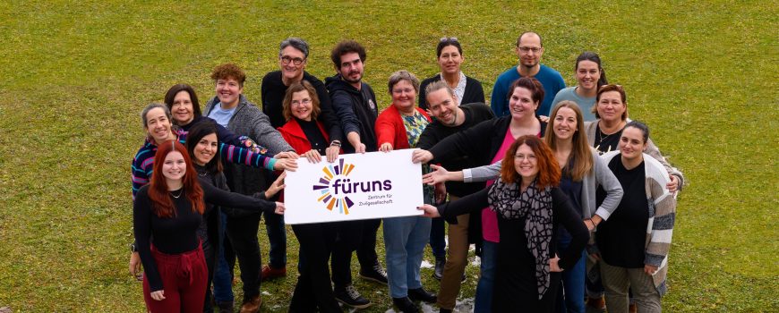 teamfoto-füruns Das Team des Vereins füruns, bisher bekannt als Verein dieziwi