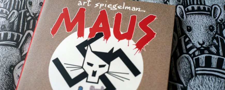 Graphic Novel MAUS von Art Spiegelman, Pantheon Books, Cover Band I Graphic Novel MAUS von Art Spiegelman, Pantheon Books, Cover Band I