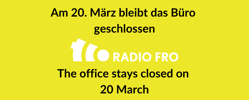 Büro zu am 20. März