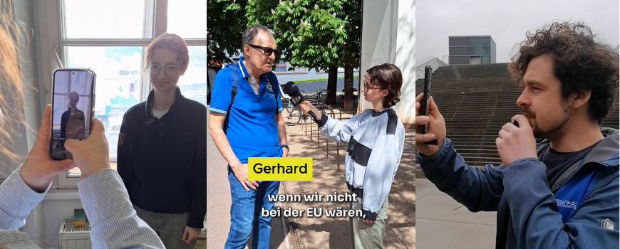 Smartphone-Videoworkshop bei Radio FRO