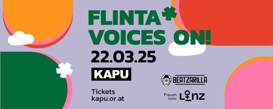 flinta voices on flyer