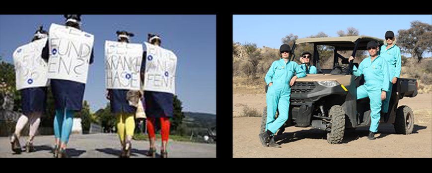 Freundinnen der Kunst, 2009, 2024 Residence in Namibia, 2024