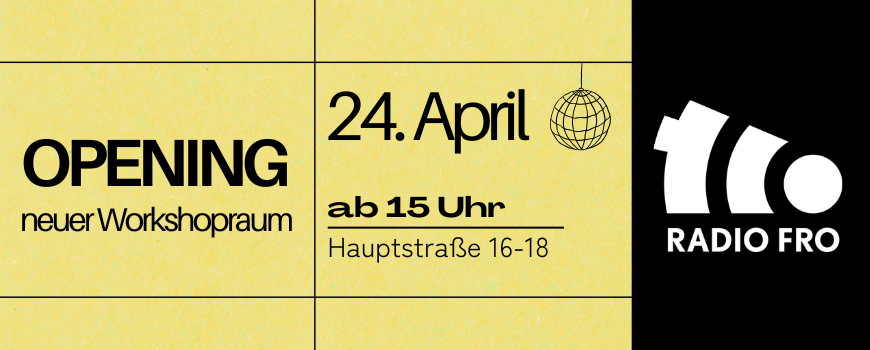 Opening Workshopraum_Header