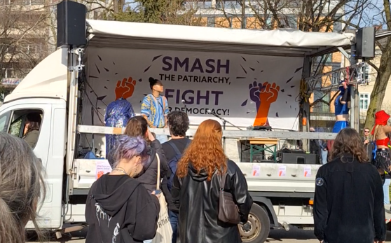 Feministischer Kampftag in Linz