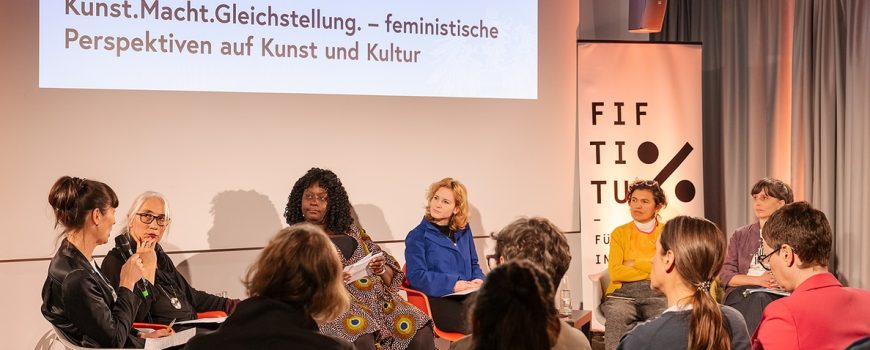 Podium Macht, Kunst und Gleichstellung