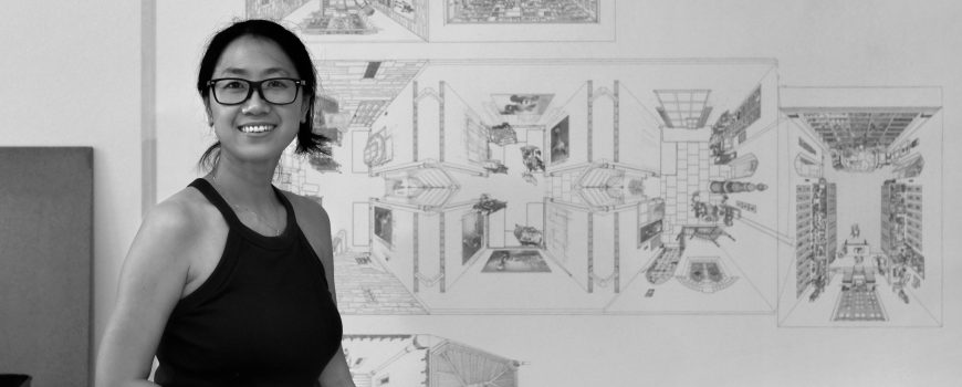 Xian Zheng in atelier 2024_©Xian Zheng