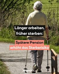 Früher sterben Pensionen