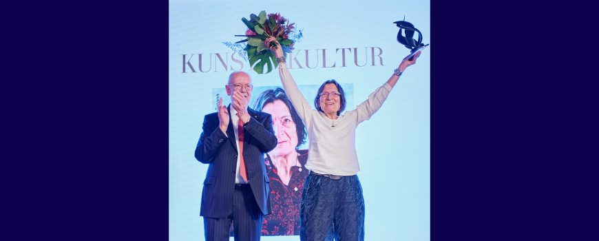 Therese Eisenmann = Preisträgerin des ersten OBERÖSTERREICHERIN AWARD 2026 Kategorie Kunst & Kultur. 