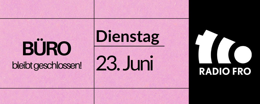 Büro bleibt geschlossen