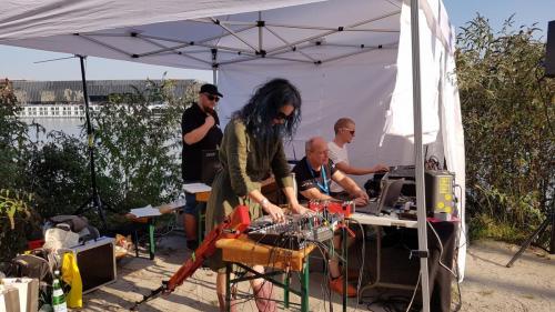 Klangwolke 2020  Live Performance Angélica Castelló