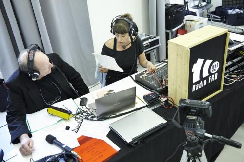 Johannes Mayerbrugger , Petra Moser (Radio FRO)IMG 4315