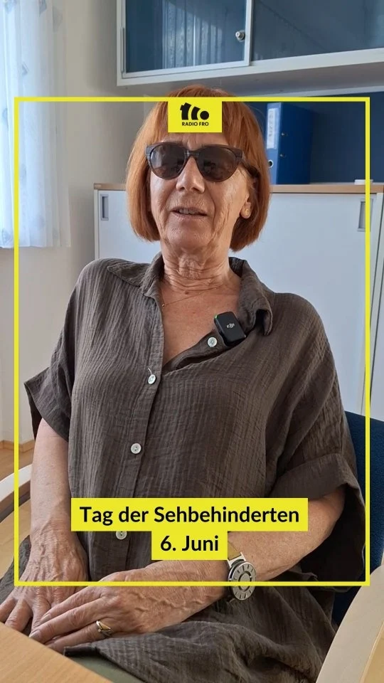 Am 6. Juni ist Tag der Sehbehinderten! 🧑🏻‍🦯‍➡️Dieser Tag wurde ins Leben gerufen, um auf die Situation von blinden und sehbehinderten Menschen aufmerksam zu machen und ihre Anliegen zu verbreiten. Im Video räumt Susanne Breitwieser, Obfrau des Blinden- und Sehbehindertenverband Oberösterreich, mit ein paar Mythen auf, die über blinde Menschen herrschen.

Habt ihr euch dabei ertappt, dass ihr diese Vorstellungen im Kopf hattet? Mehr über die Situation von blinden und sehbehinderten Personen könnt ihr heute um 18:00 im FROzine hören!

#radiofro #frozine #blind #blindheit #Sehbehinderung #BlindenUndSehbehindertenVerbandOÖ #TagDerSehbehinderten #Behinderung #Disability #Mythen #offen #kritisch #frei #freiemedien #freiesradio