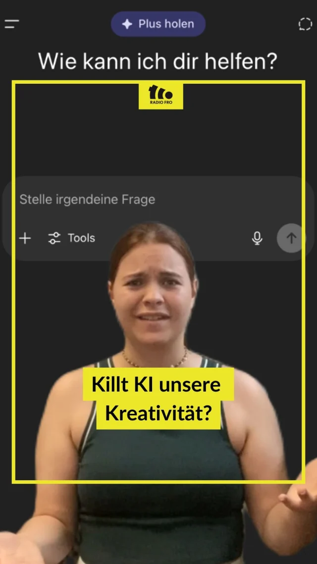 Killt KI unsere Kreativität? 👀

Für den Philosophen Jean Baudrillard ganz klar: Ja.
Schon 1993 warnt er in seiner Dead Internet Theory vor inhaltsleerer, künstlicher Simulation. ⚠

Warum das heute aktueller denn je ist, erklärt Medienphilosoph Thomas Sommerer –
heute um 18 Uhr bei Radio FRO im Gespräch mit Aylin Yilmaz! 🎧

#ki #chatgpt #kreativität #freiesradio #radiofro #kritisch #offen #frei
